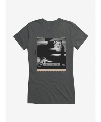 Bestselling Universal Monsters Frankenstein System Error Girls T-Shirt $6.57 T-Shirts