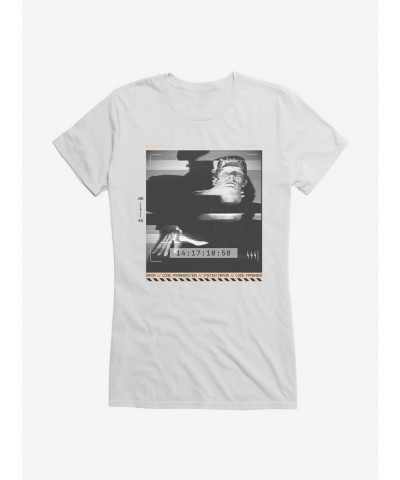 Bestselling Universal Monsters Frankenstein System Error Girls T-Shirt $6.57 T-Shirts