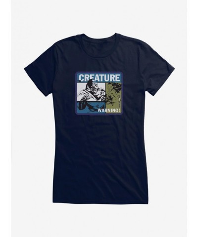 Special Creature From The Black Lagoon The Creature Girls T-Shirt $9.56 T-Shirts