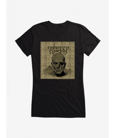 Fashion Universal Monsters The Mummy Skull Face Pyramids Girls T-Shirt $9.16 T-Shirts