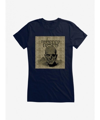 Fashion Universal Monsters The Mummy Skull Face Pyramids Girls T-Shirt $9.16 T-Shirts