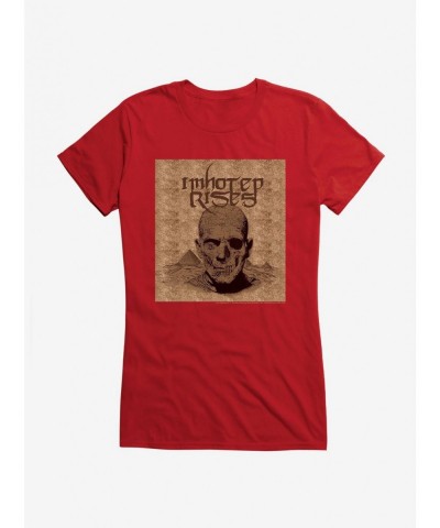 Fashion Universal Monsters The Mummy Skull Face Pyramids Girls T-Shirt $9.16 T-Shirts