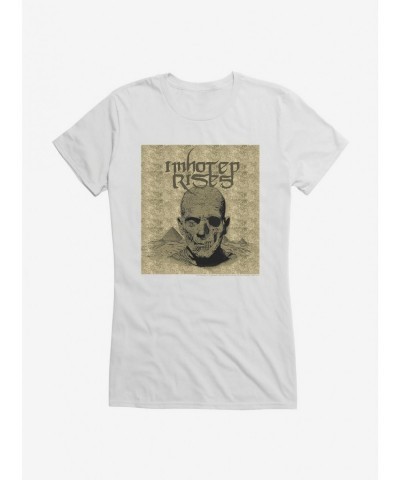 Fashion Universal Monsters The Mummy Skull Face Pyramids Girls T-Shirt $9.16 T-Shirts