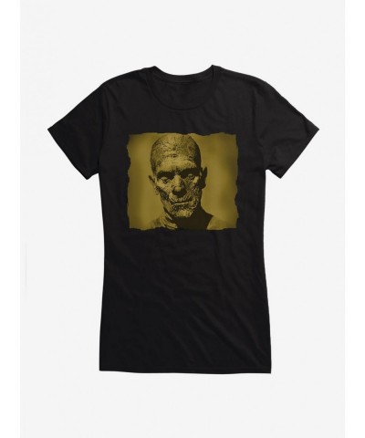 Bestselling Universal Monsters The Mummy Head Shot Girls T-Shirt $8.96 T-Shirts