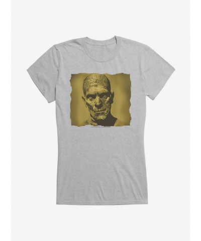 Bestselling Universal Monsters The Mummy Head Shot Girls T-Shirt $8.96 T-Shirts