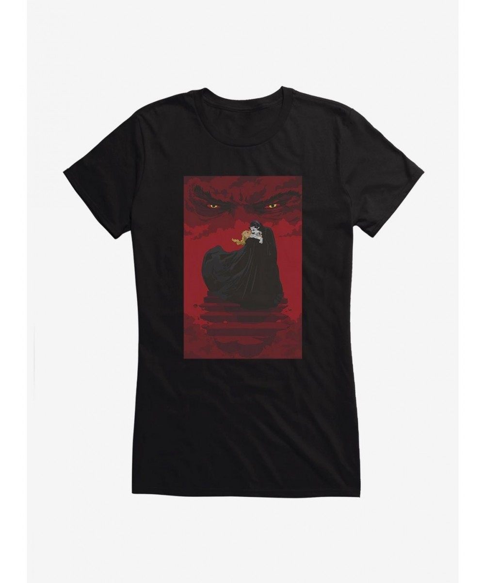 Absolute Discount Universal Monsters Dracula Bloodlust Desire Girls T-Shirt $6.97 T-Shirts