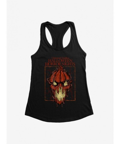 Crazy Deals Halloween Horror Nights Pumpkin Face Girls Tank $9.16 Tanks