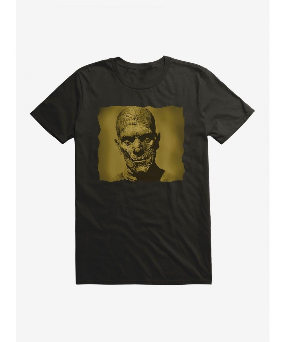 Hot Sale Universal Monsters The Mummy Head Shot T-Shirt $8.41 T-Shirts