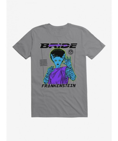 Bestselling Universal Monsters Bride Of Frankenstein Scared T-Shirt $9.18 T-Shirts