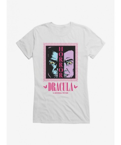 Unique Universal Monsters Dracula Two-Faced Girls T-Shirt $6.18 T-Shirts