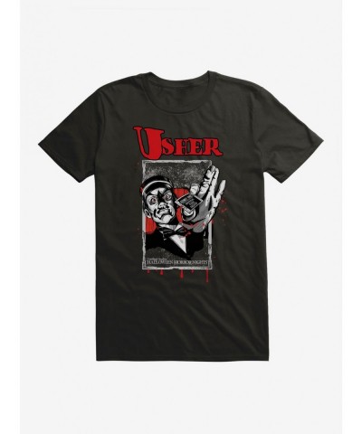 Unique Halloween Horror Nights Usher T-Shirt $8.80 T-Shirts