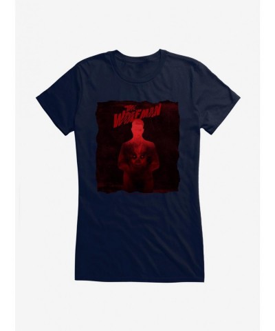 Hot Sale Universal Monsters The Wolf Man Slash Girls T-Shirt $6.57 T-Shirts