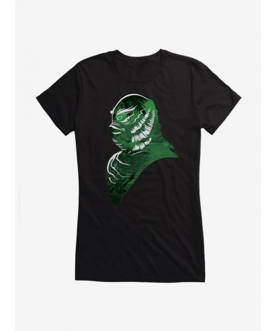 Low Price Universal Monsters The Creature From The Black Lagoon Amazon Profile Girls T-Shirt $6.57 T-Shirts