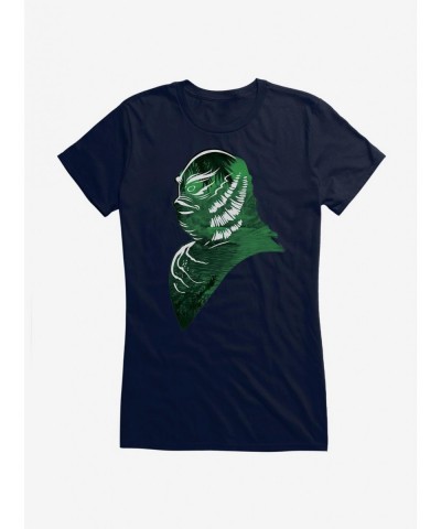 Low Price Universal Monsters The Creature From The Black Lagoon Amazon Profile Girls T-Shirt $6.57 T-Shirts