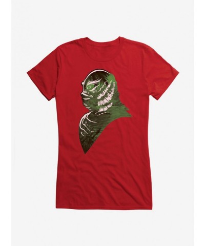 Low Price Universal Monsters The Creature From The Black Lagoon Amazon Profile Girls T-Shirt $6.57 T-Shirts