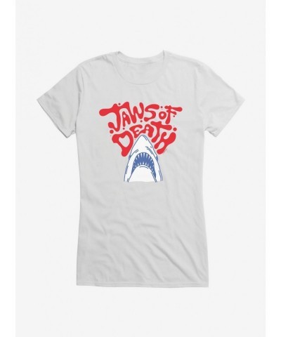 Crazy Deals Jaws The Jaws Of Death Girls T-Shirt $8.57 T-Shirts