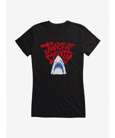 Crazy Deals Jaws The Jaws Of Death Girls T-Shirt $8.57 T-Shirts