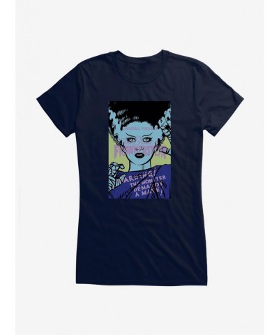 New Arrival Bride Of Frankenstein Monster Demands A Mate Girls T-Shirt $7.97 T-Shirts