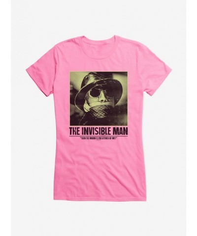 Premium Universal Monsters The Invisible Man Even The Moon Is Frightened Girls T-Shirt $9.16 T-Shirts