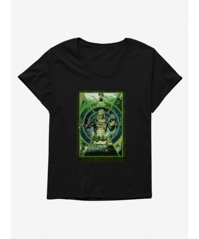 Sale Item Creature From The Black Lagoon Original Horror Show Key Hole Girls T-Shirt Plus Size $7.40 T-Shirts