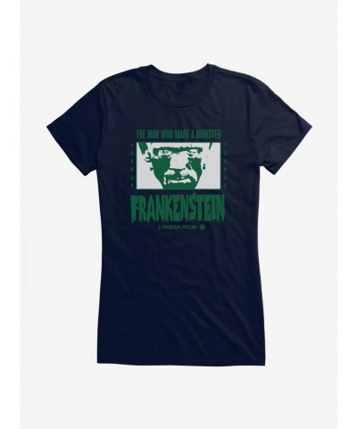 Sale Item Universal Monsters Frankenstein Horror Terror Girls T-Shirt $6.97 T-Shirts