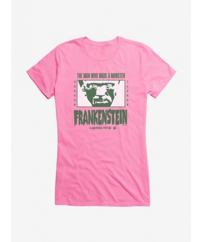 Sale Item Universal Monsters Frankenstein Horror Terror Girls T-Shirt $6.97 T-Shirts