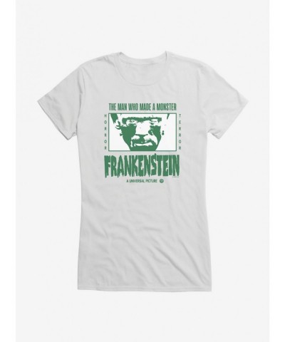 Sale Item Universal Monsters Frankenstein Horror Terror Girls T-Shirt $6.97 T-Shirts