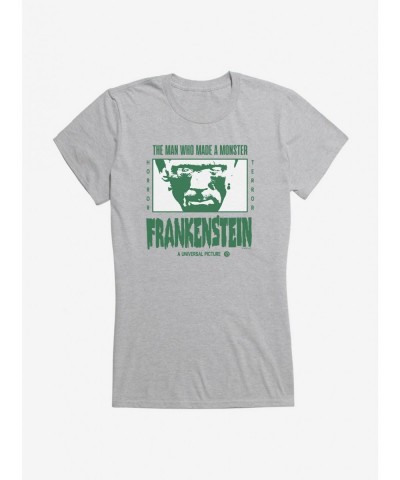 Sale Item Universal Monsters Frankenstein Horror Terror Girls T-Shirt $6.97 T-Shirts