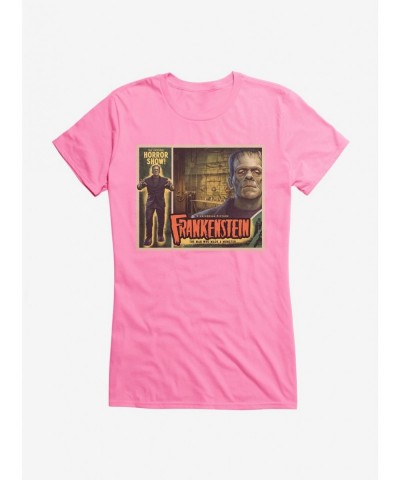 Huge Discount Frankenstein The Man Who Made A Monster Girls T-Shirt $6.77 T-Shirts