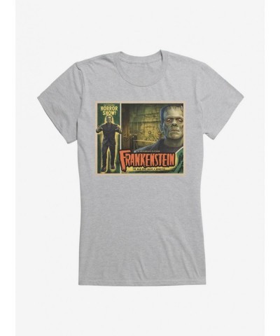 Huge Discount Frankenstein The Man Who Made A Monster Girls T-Shirt $6.77 T-Shirts