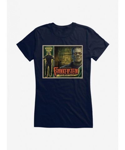 Huge Discount Frankenstein The Man Who Made A Monster Girls T-Shirt $6.77 T-Shirts