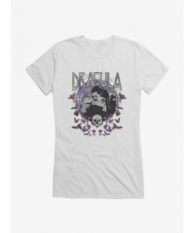 Exclusive Price Universal Monsters Dracula Bloodlust Vampire Girls T-Shirt $7.97 T-Shirts