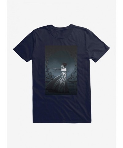 Big Sale Universal Monsters Bride Of Frankenstein Pose T-Shirt $8.22 T-Shirts