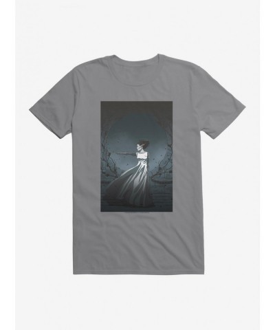 Big Sale Universal Monsters Bride Of Frankenstein Pose T-Shirt $8.22 T-Shirts