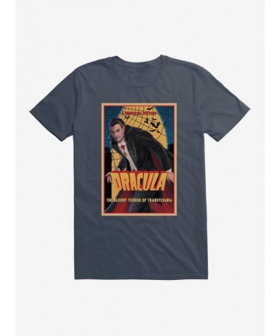 High Quality Universal Monsters Dracula Bloody Terror Of Transylvania T-Shirt $6.69 T-Shirts