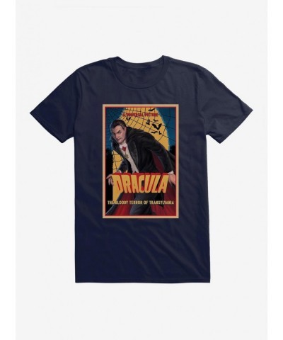 High Quality Universal Monsters Dracula Bloody Terror Of Transylvania T-Shirt $6.69 T-Shirts