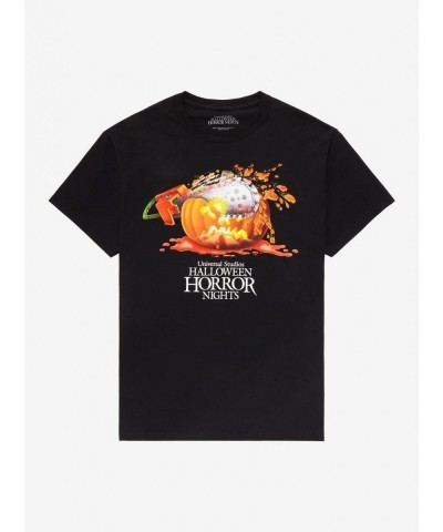 Premium Universal Studios Halloween Horror Nights Chainsaw Jack-O'-Lantern T-Shirt $2.85 T-Shirts