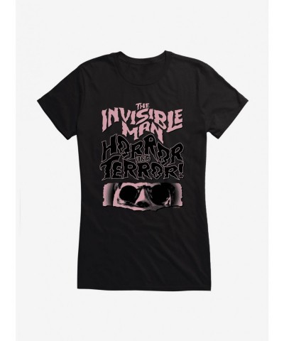 Cheap Sale The Invisible Man Twilight Font Girls T-Shirt $9.16 T-Shirts