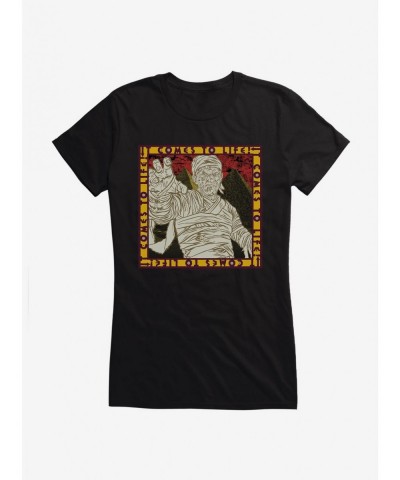 Limited-time Offer Universal Monsters The Mummy Comes To Life Girls T-Shirt $7.77 T-Shirts