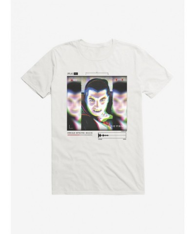 New Arrival Universal Monsters Dracula Scan Detected T-Shirt $7.27 T-Shirts