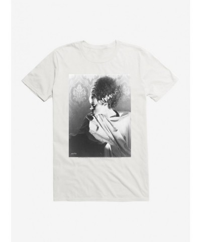 Bestselling Universal Monsters Bride Of Frankenstein Side Pose T-Shirt $7.46 T-Shirts