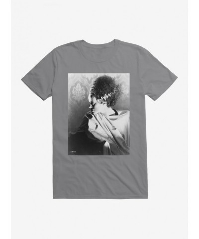 Bestselling Universal Monsters Bride Of Frankenstein Side Pose T-Shirt $7.46 T-Shirts