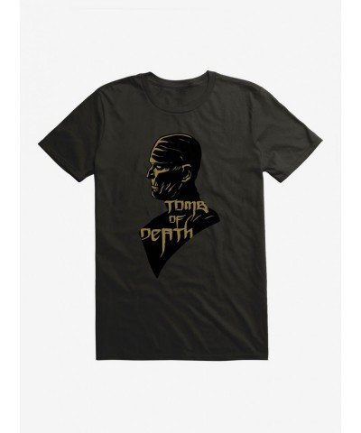 Clearance Universal Monsters The Mummy Tomb Of Death Shadow Portrait T-Shirt $8.22 T-Shirts