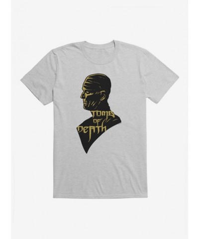 Clearance Universal Monsters The Mummy Tomb Of Death Shadow Portrait T-Shirt $8.22 T-Shirts