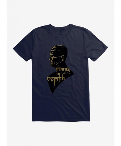 Clearance Universal Monsters The Mummy Tomb Of Death Shadow Portrait T-Shirt $8.22 T-Shirts