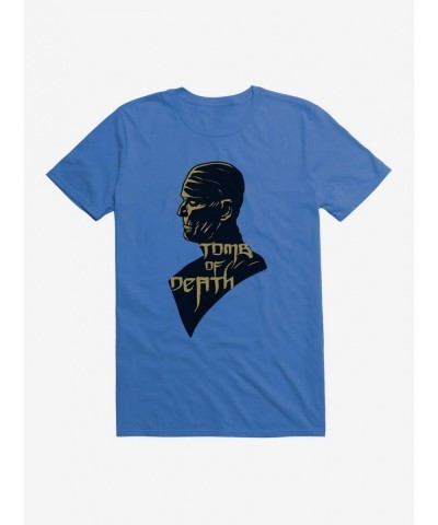 Clearance Universal Monsters The Mummy Tomb Of Death Shadow Portrait T-Shirt $8.22 T-Shirts