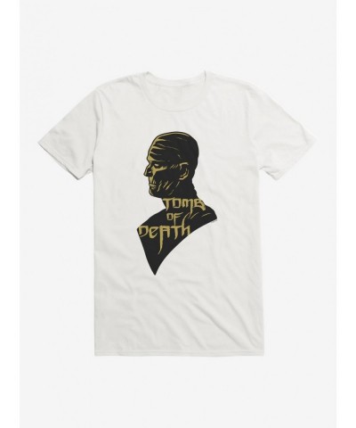 Clearance Universal Monsters The Mummy Tomb Of Death Shadow Portrait T-Shirt $8.22 T-Shirts