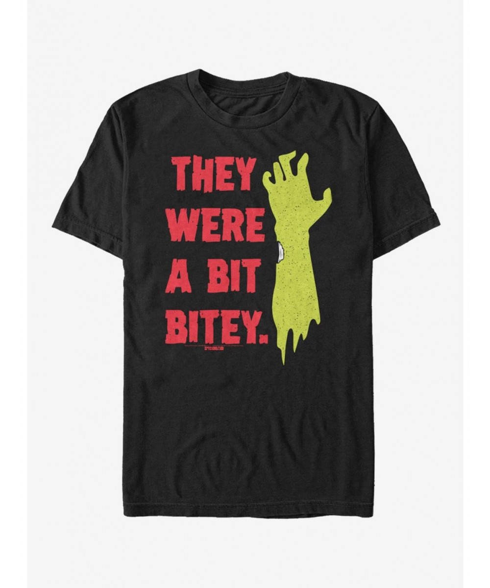 Flash Deal Shaun of the Dead A Bit Bitey T-Shirt $8.60 T-Shirts