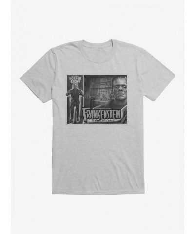 Trendy Frankenstein Black & White The Man Who Made A Monster T-Shirt $9.37 T-Shirts