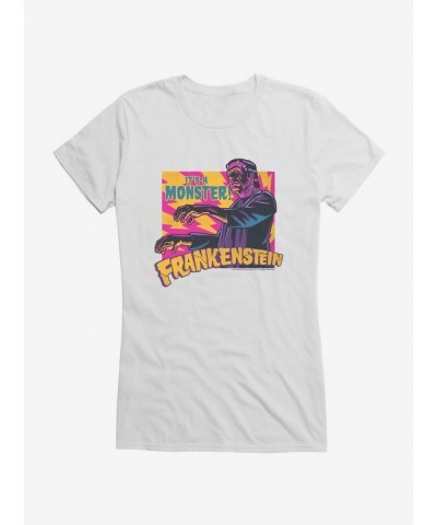 Unique Frankenstein It's A Monster Girls T-Shirt $6.97 T-Shirts